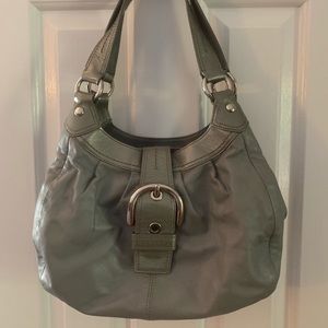 Dark Gray Coach bag